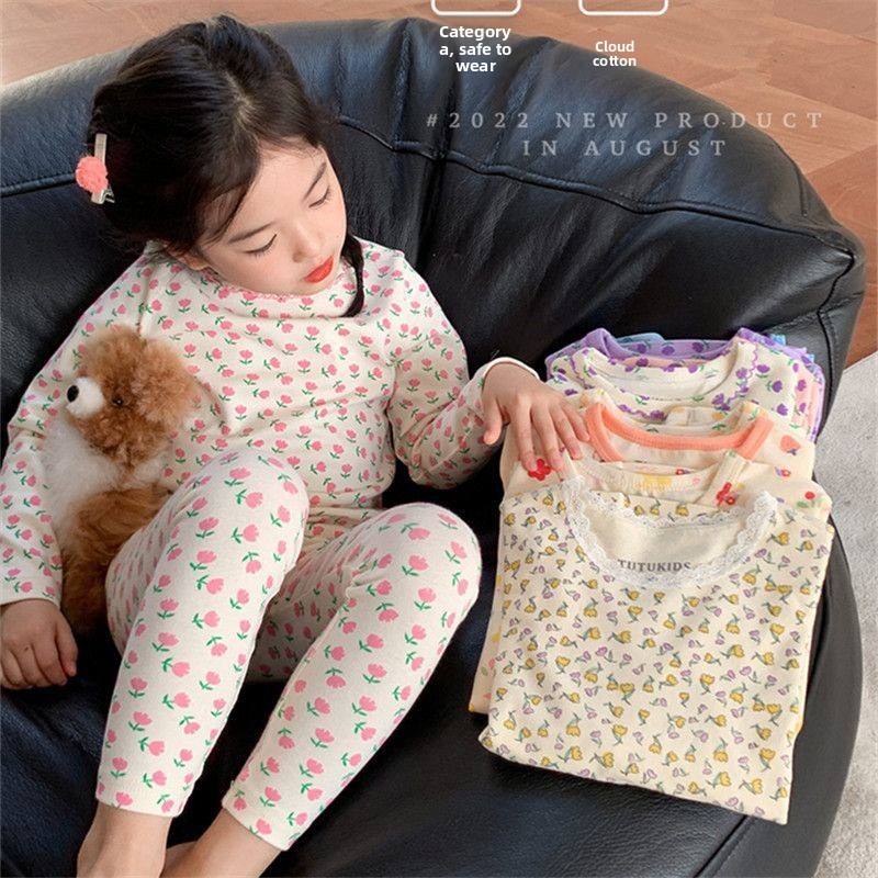 Baby Clothing Dividers - 2026 Çocuk Takımları Çocuklar Kadife Pijama