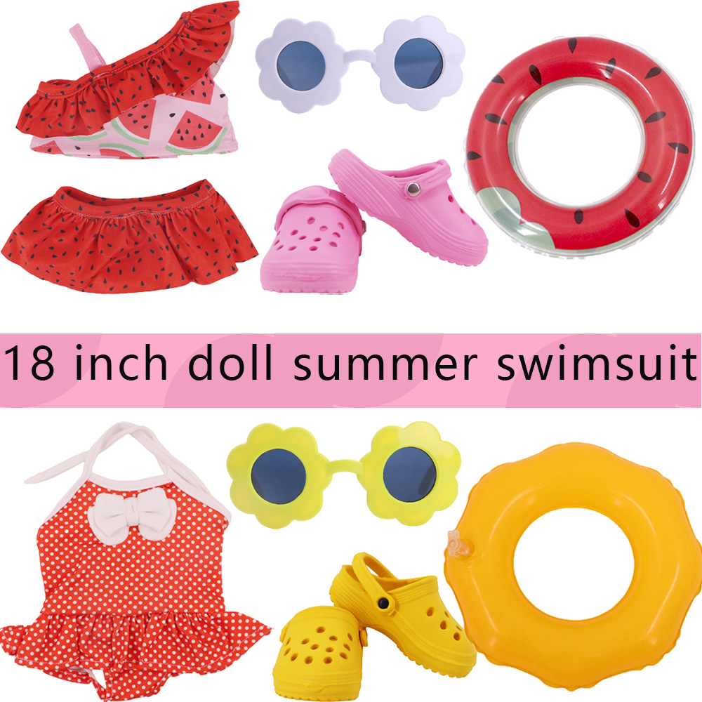 Baby Clothing Usa - Baş Çiçekli Mayo Balık Pulu Stili