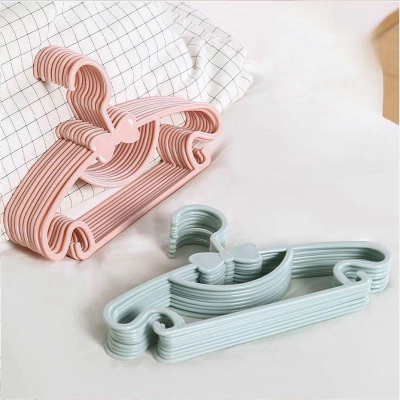Baby Clothing Hanging Rack - 12 adet bebek çocuk elbise askısı