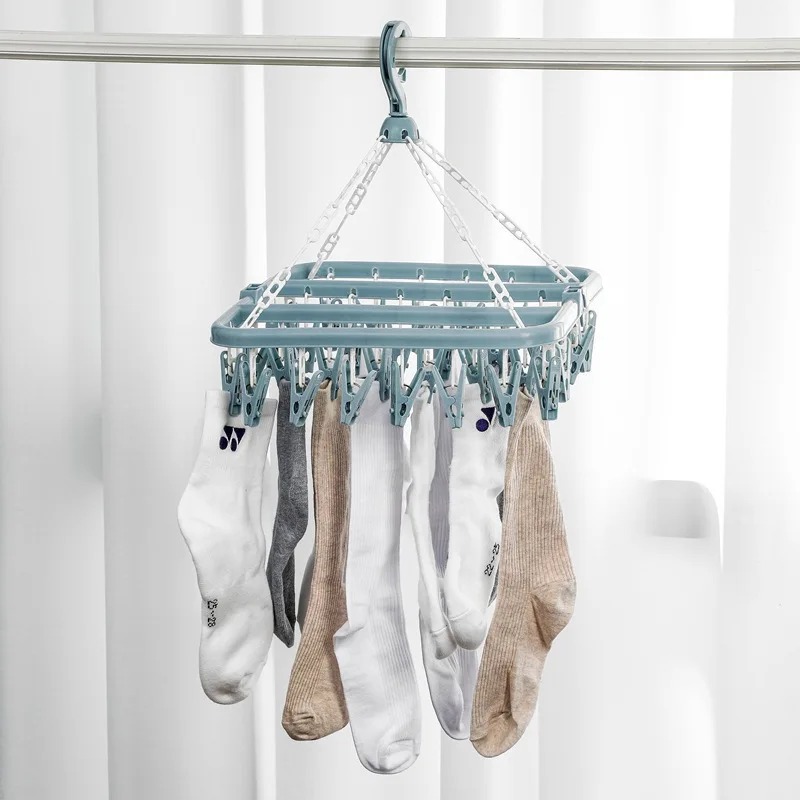 32 Klipsli Elbise Kurutma Askı - Baby Clothing Hanging Rack incelemesi ve fiyatı