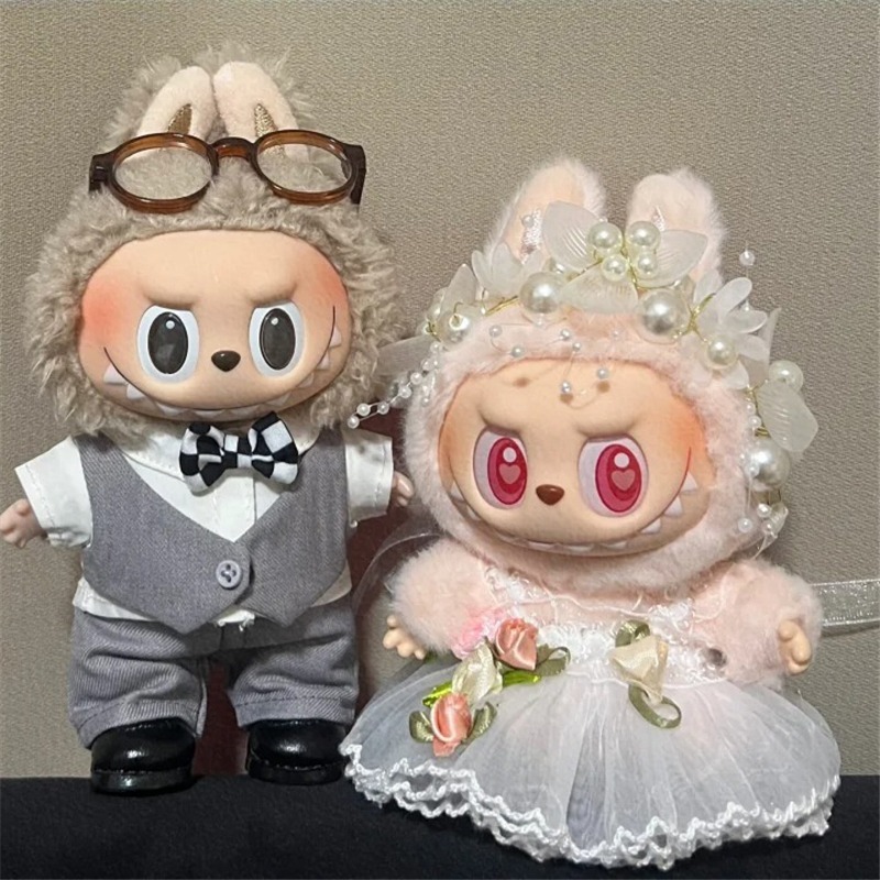 15 17cm Labubu Bebek Düğün Aşk - Baby Clothing Usa incelemesi ve fiyatı
