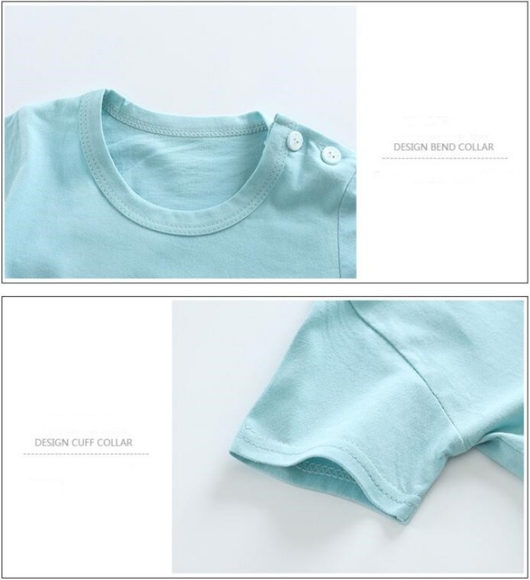 Pamuk Tees + Şort 2 parçalı eş - Baby Clothing Dividers incelemesi ve fiyatı